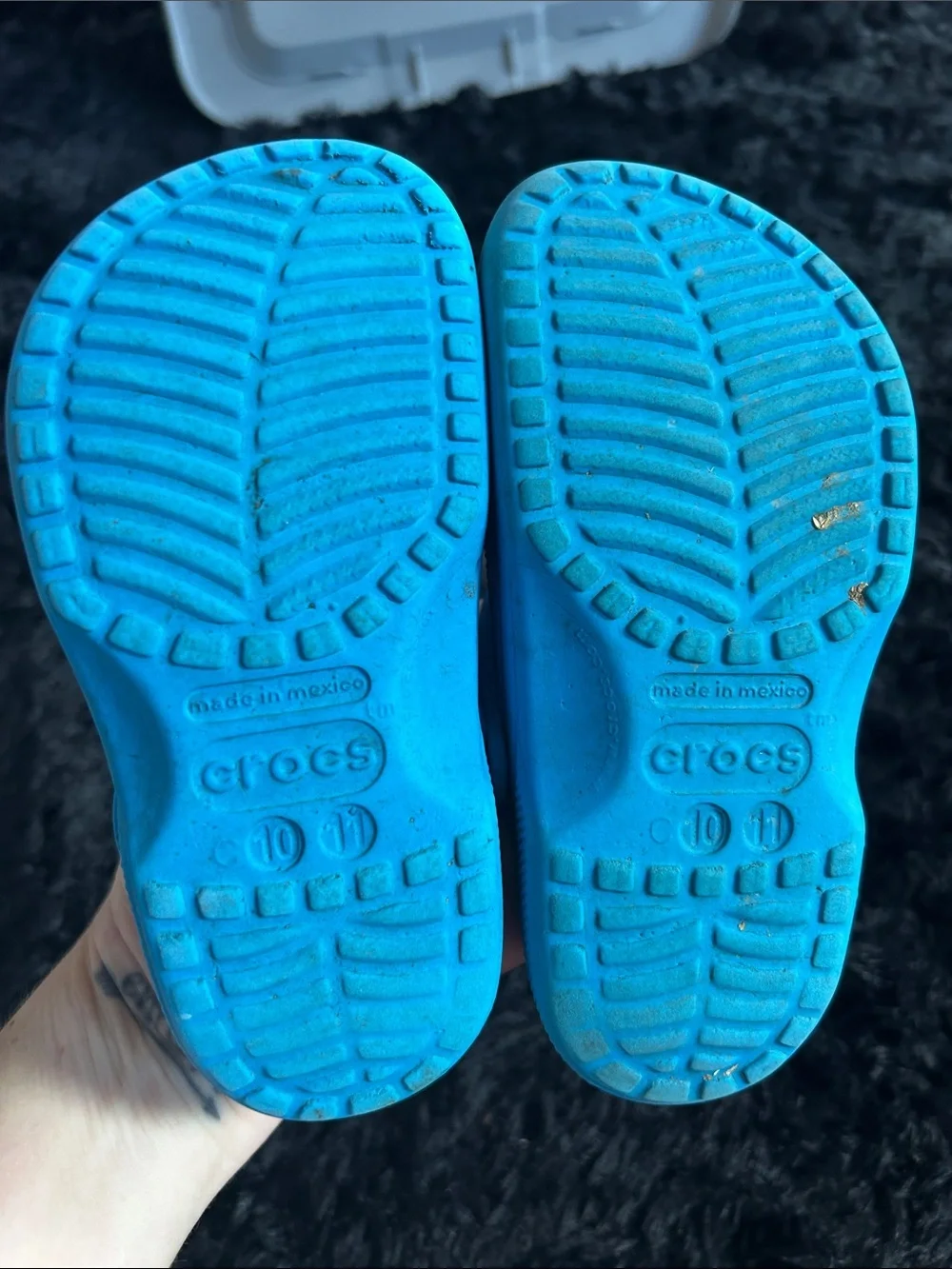 CROCS Kids Classic Clog in Turquoise Blue